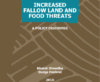 Increased Fallow Land And Food Threats