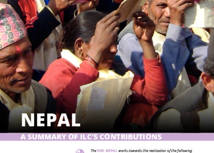 ILC Contribution in Nepal