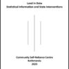 Land in Data Statistical Information and State Interventions